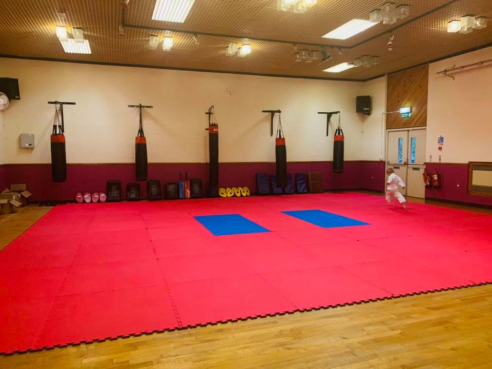 Maesteg dojo and equipment